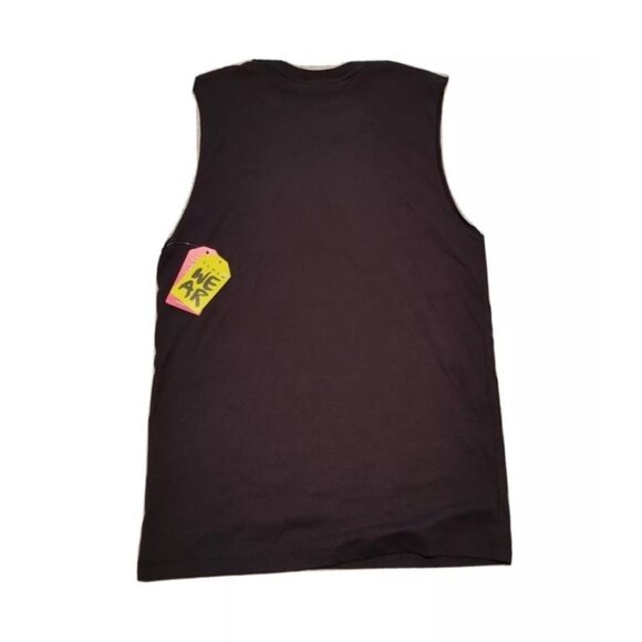 I Want My Zumba Muscle Tank Bold Black XS/S Unisex Soft Cotton Blend NWT - Picture 4 of 4